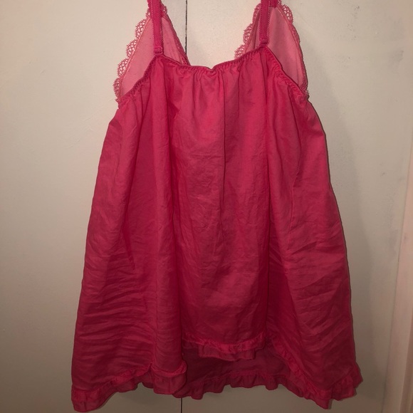 Pink lacy victoria secret angels cami top - Picture 2 of 4